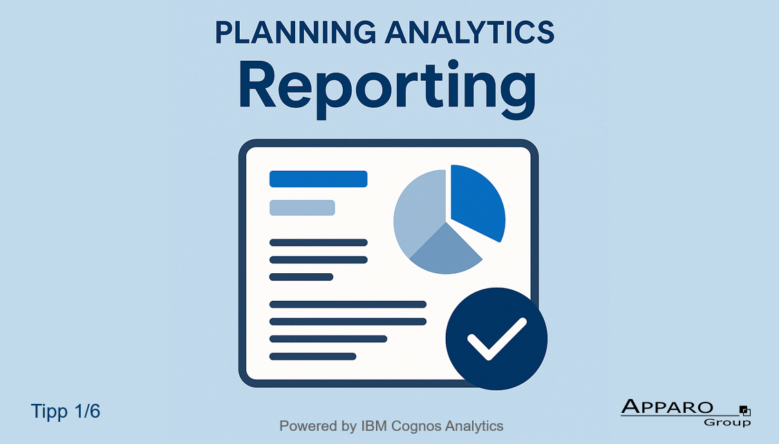 Erweiterte Funktionen für Analyse auf TM1 Cubes – z.B. Planning Analytics Reporting für pixelgenaue HTML, PDF und Excel-Berichte